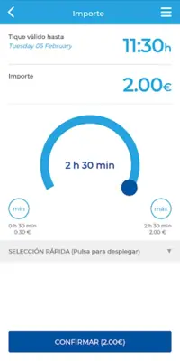 Aparcamientos Málaga SMASSA android App screenshot 1